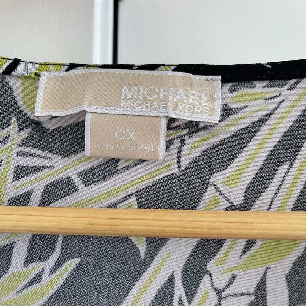 Michael Kors Palm Print Curve Hugging Jumpsuit - image 4